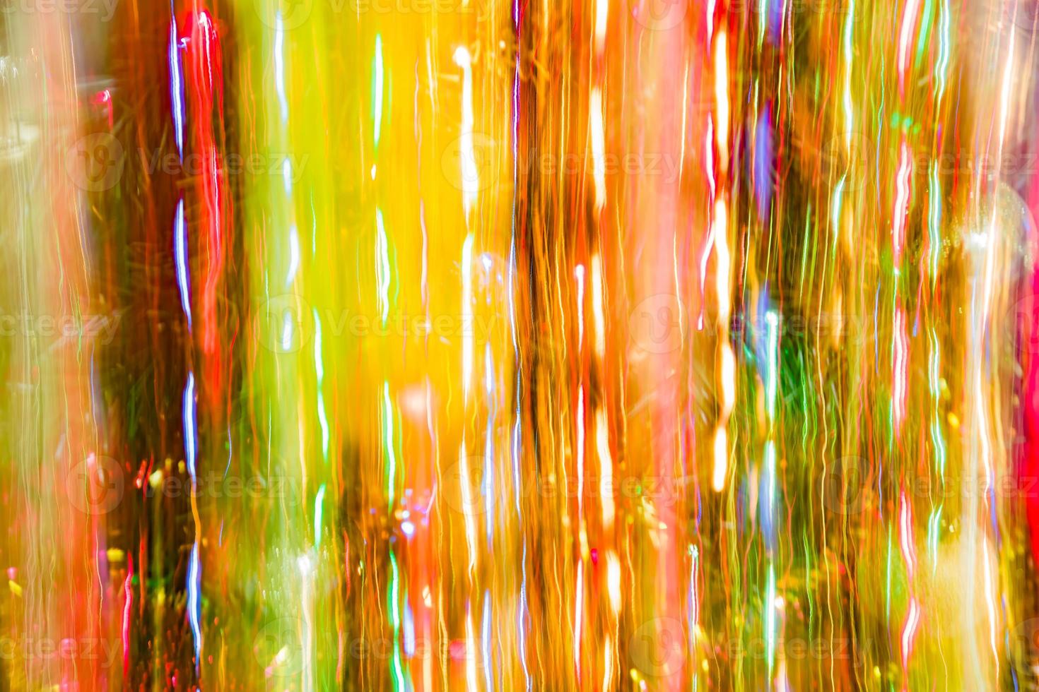 Motion blur Neon Lights background. Festive texture photo