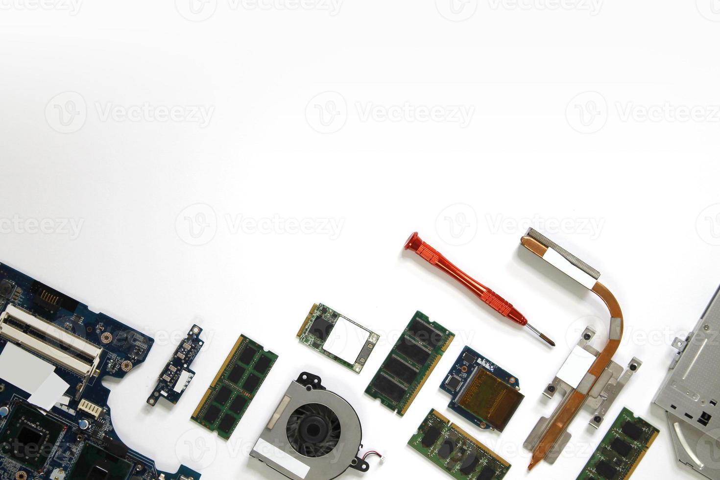 Hardware white background photo
