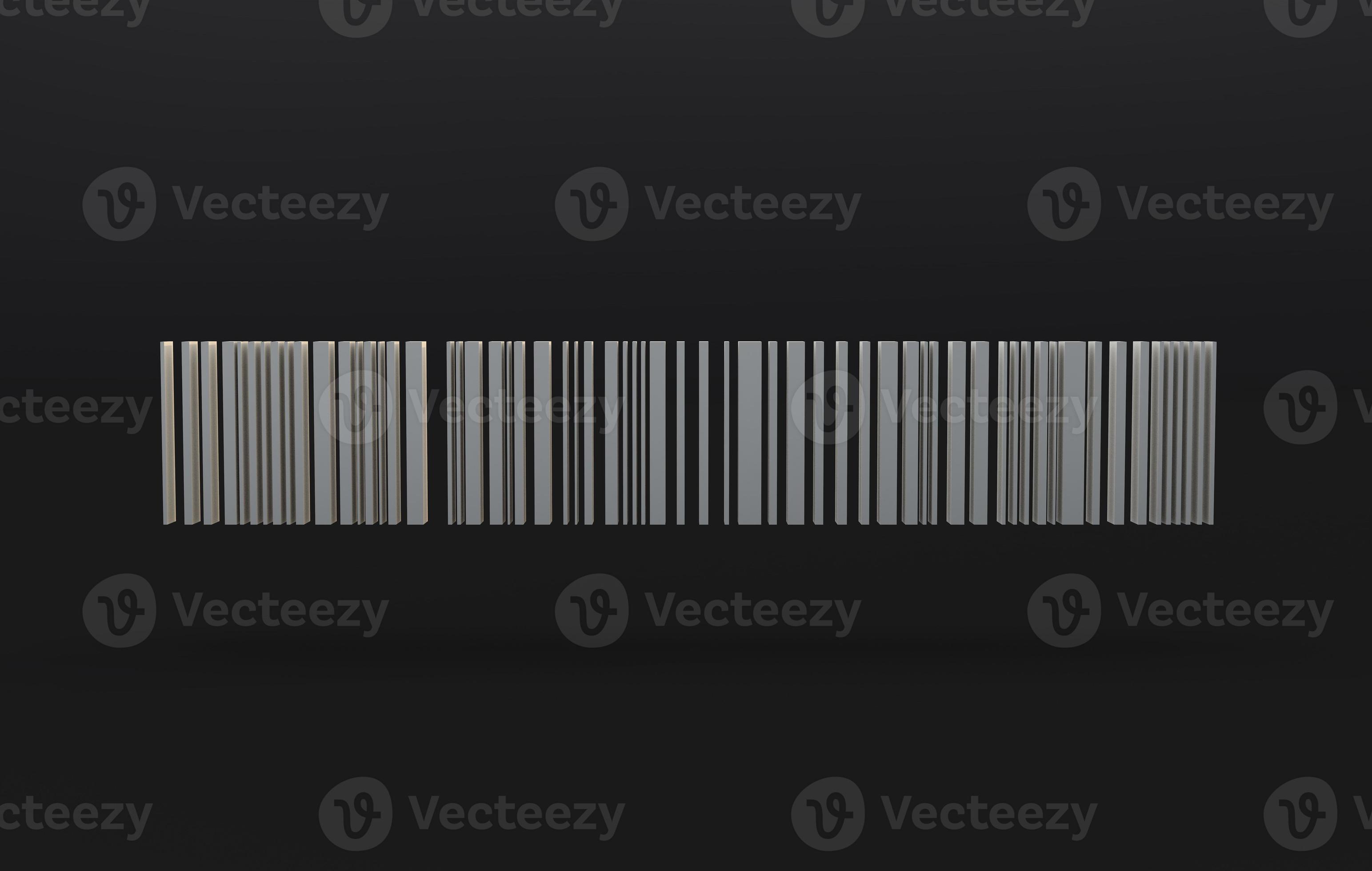 3d barcode on dark background 10599528 Stock Photo at Vecteezy