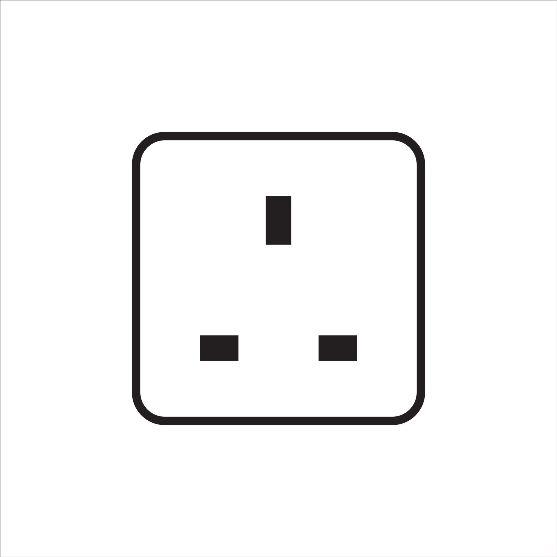 electric socket icon logo vector design 10600345 Vector Art at Vecteezy