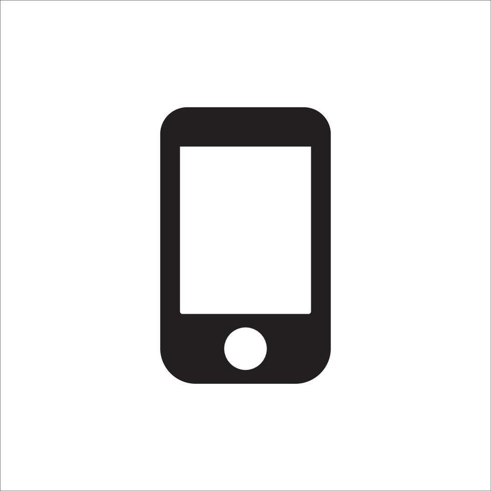handphone telephone icon logo design vector