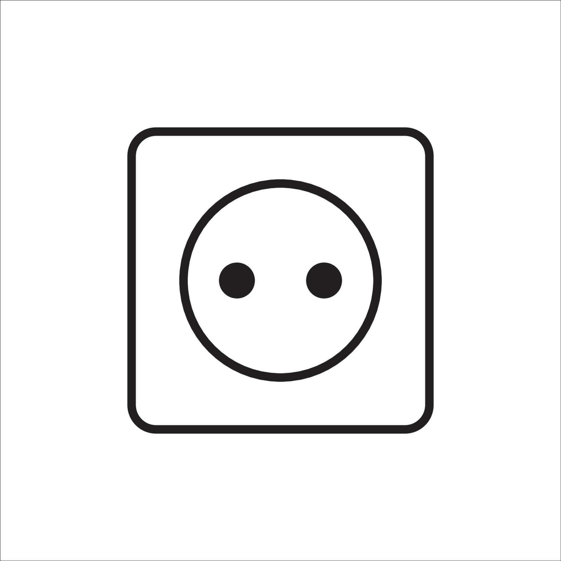 electric socket icon logo vector design 10600756 Vector Art at Vecteezy