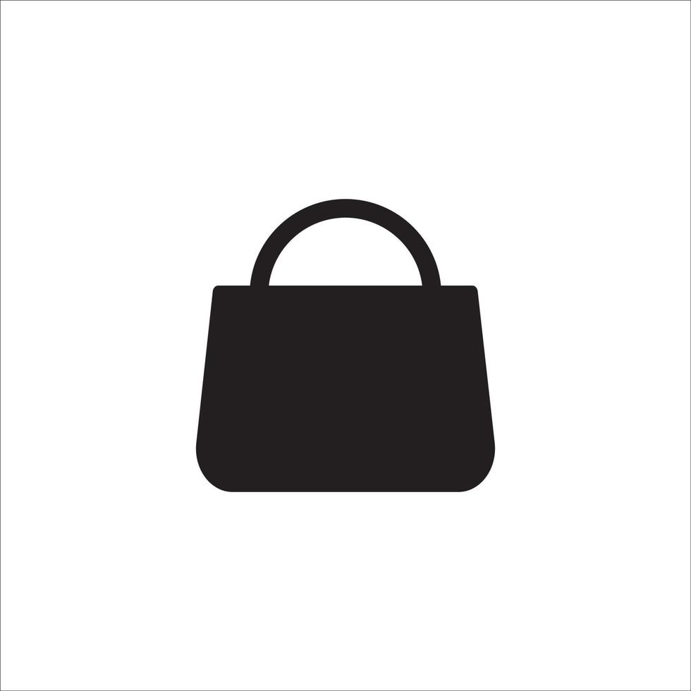 shopping bag icon logo vector design