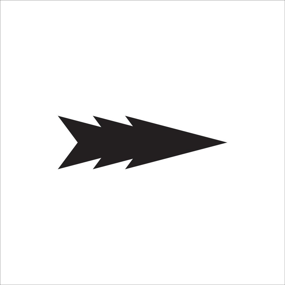 arrowhead sign icon logo vector design