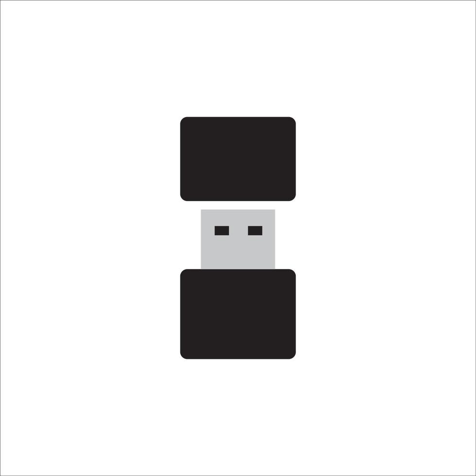 flashdisk icon logo vector design