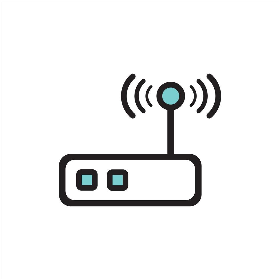 diseño de vector de logotipo de icono wifi
