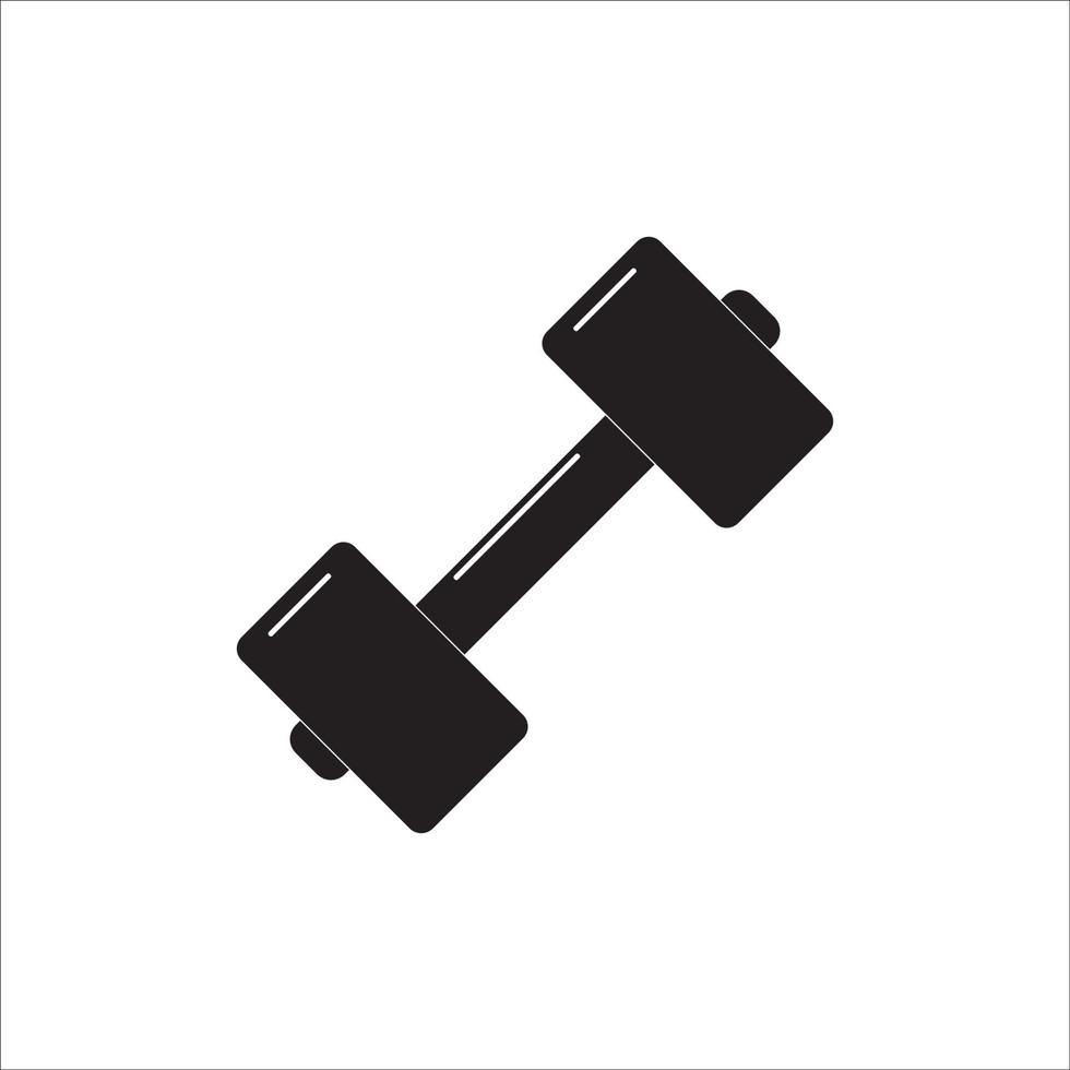 barbel icon logo vector design