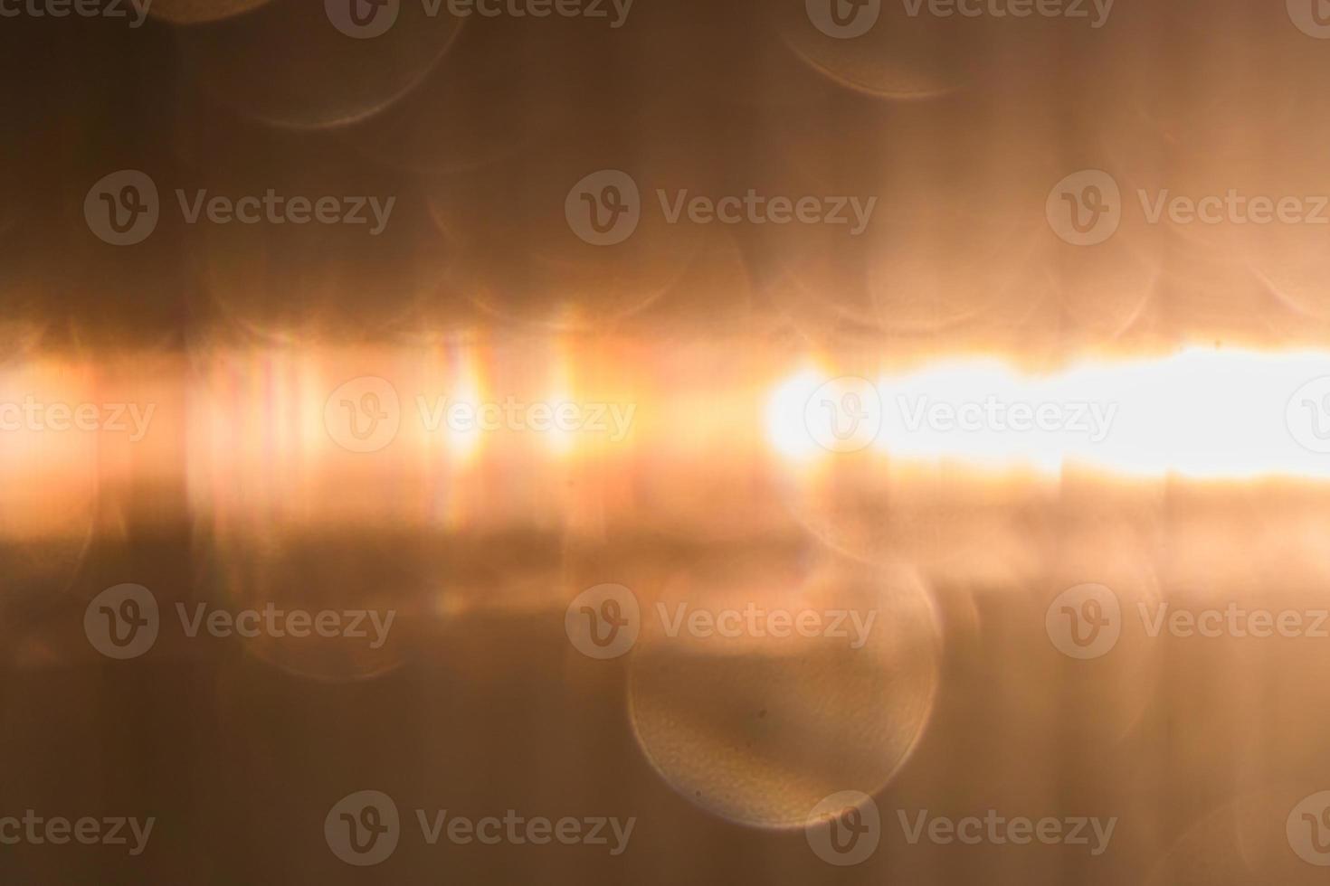 Defocused Polycarbonate plastic sheet, abstract background texture photo