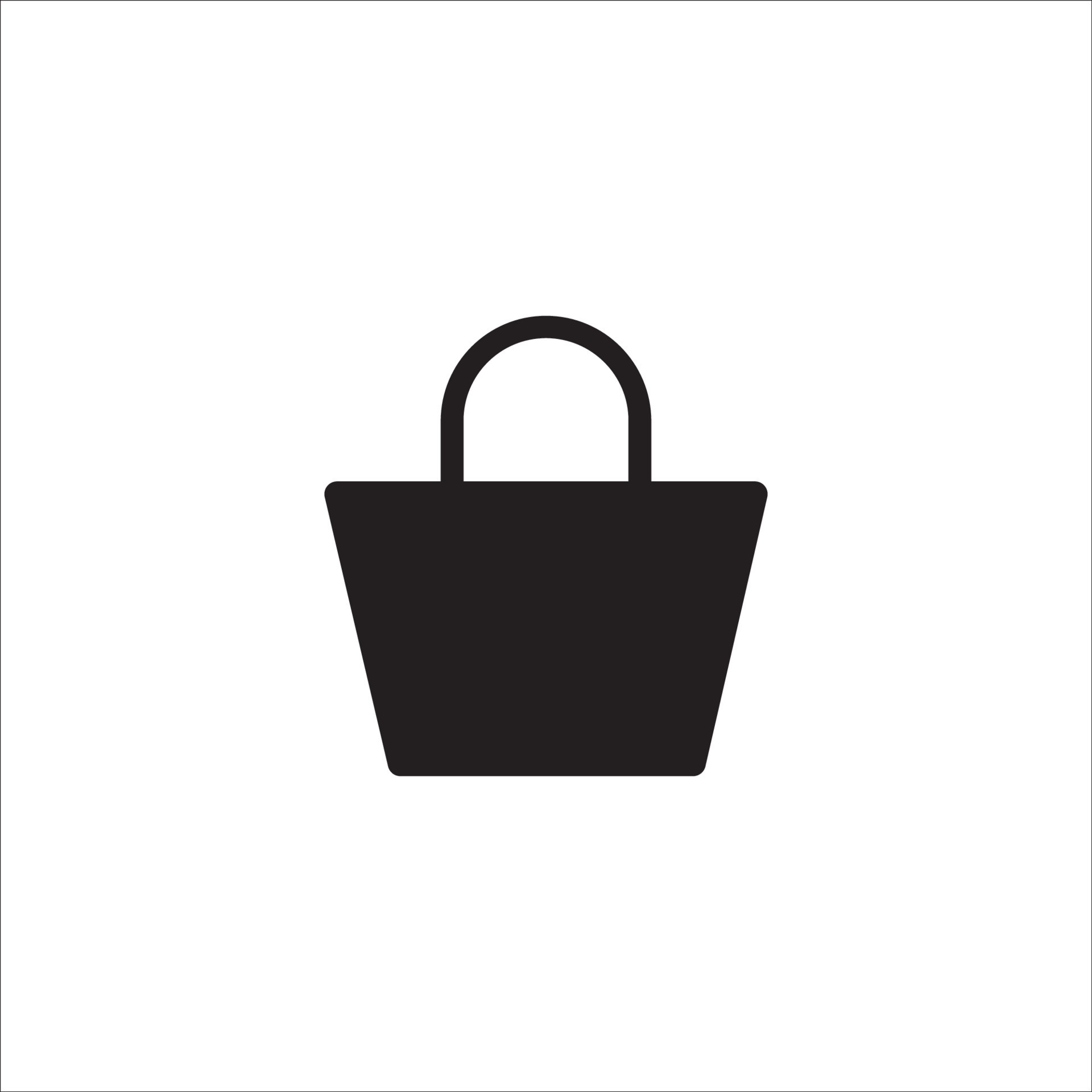 shopping bag icon logo vector design 10602592 Vector Art at Vecteezy