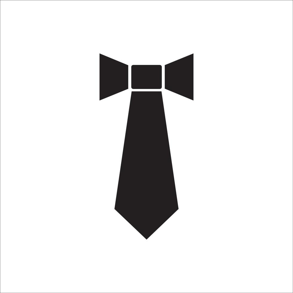 diseño de vector de logotipo de icono de corbata
