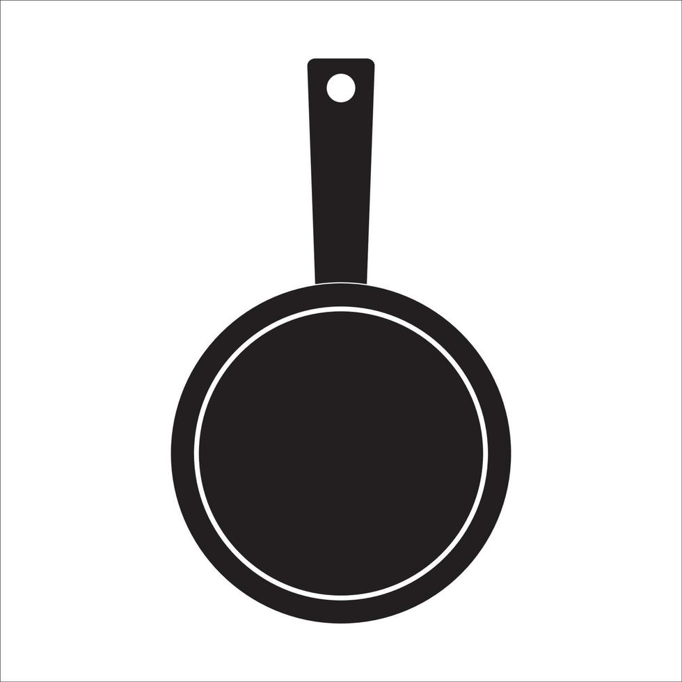 diseño de vector de logotipo de icono de wok