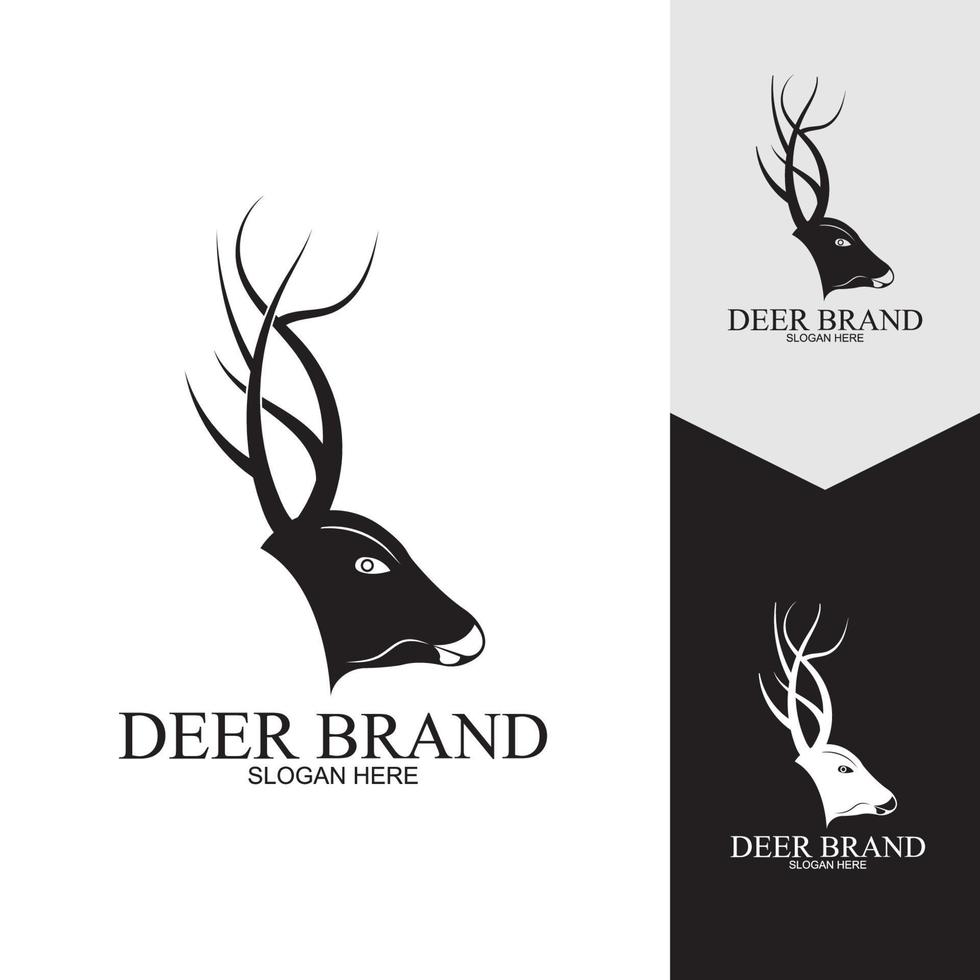 Deer vector icon illustration design