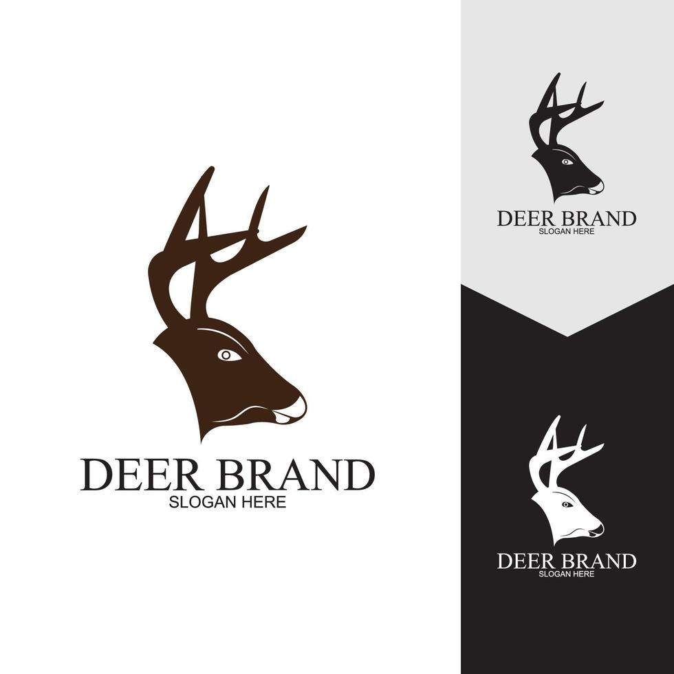 Deer vector icon illustration design