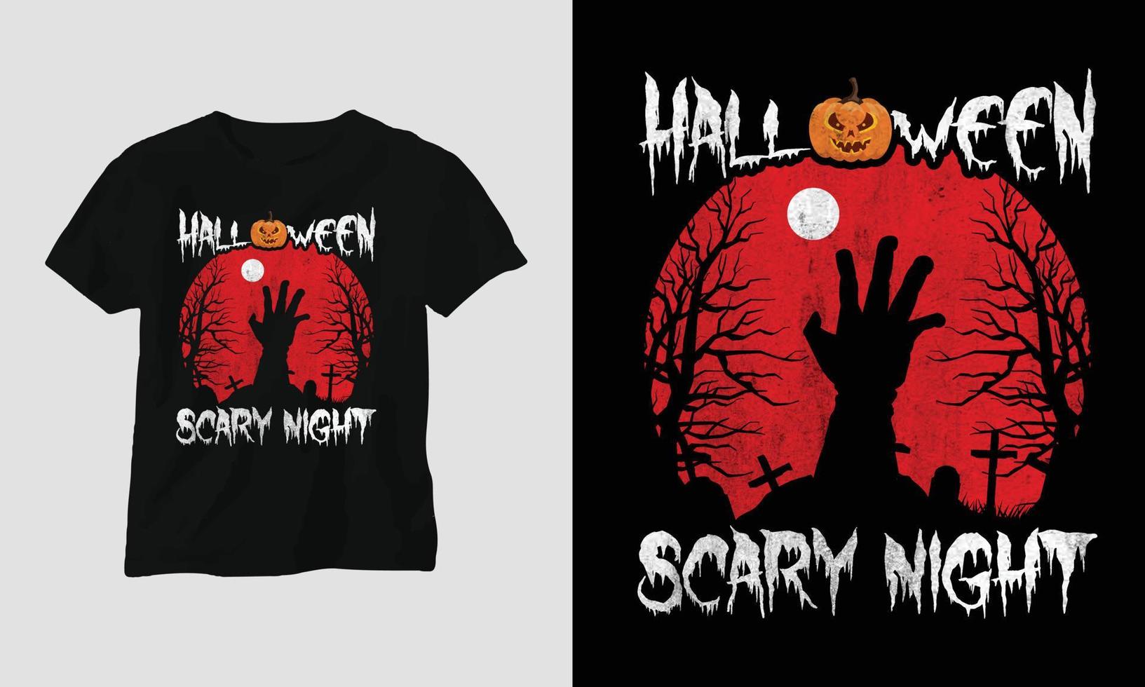 Halloween Special T-shirt vector