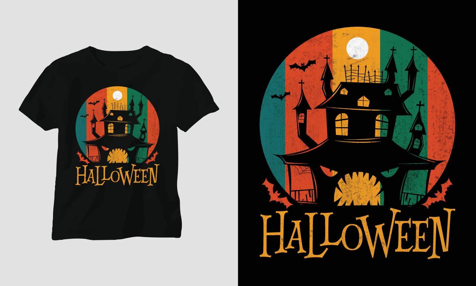 Halloween Special T-shirt vector