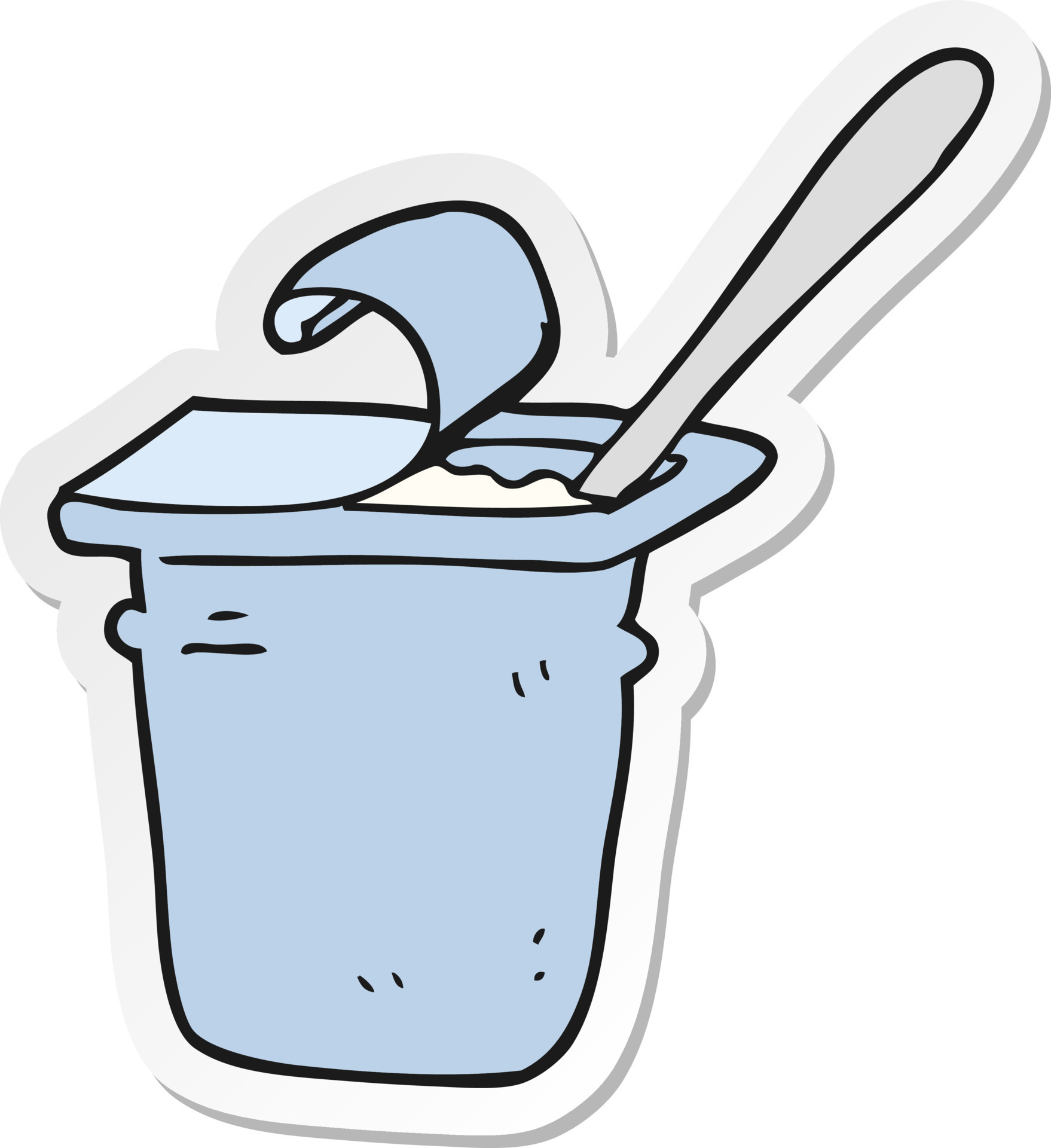 Sticker Of A Cartoon Yogurt 10606584 Vector Art At Vecteezy sticker-of-a-cartoon-yogurt-10606584-vector-art-at-vecteezy