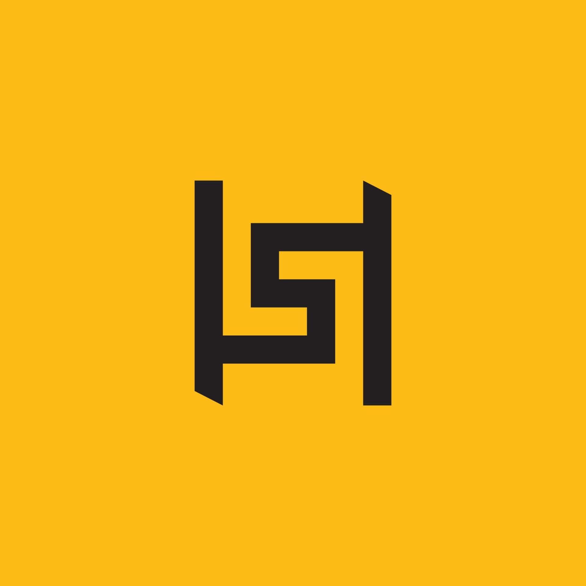 HS Logo Design and template. Creative HS icon initials based Letters in ...