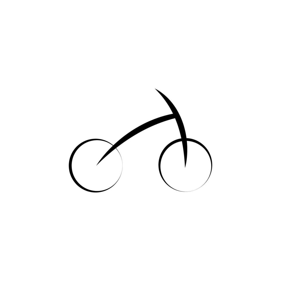bicycle icon ilustration vector