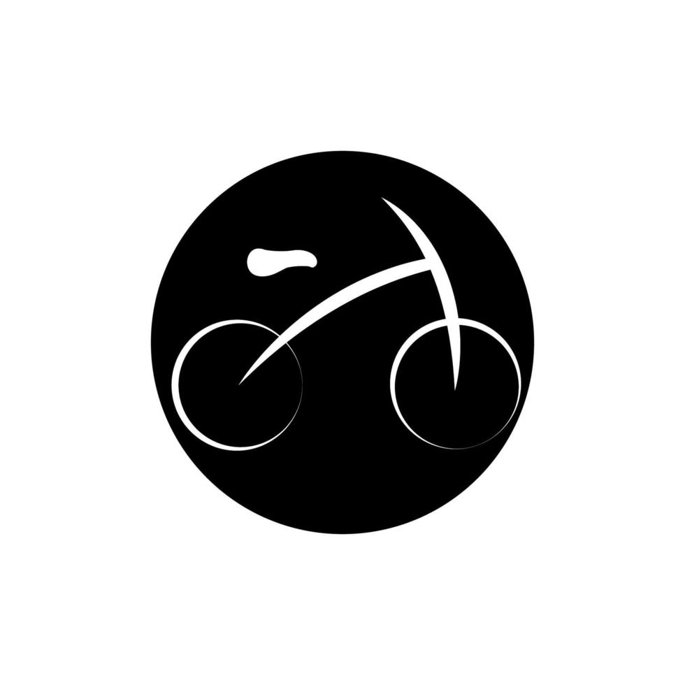 bicycle icon ilustration vector