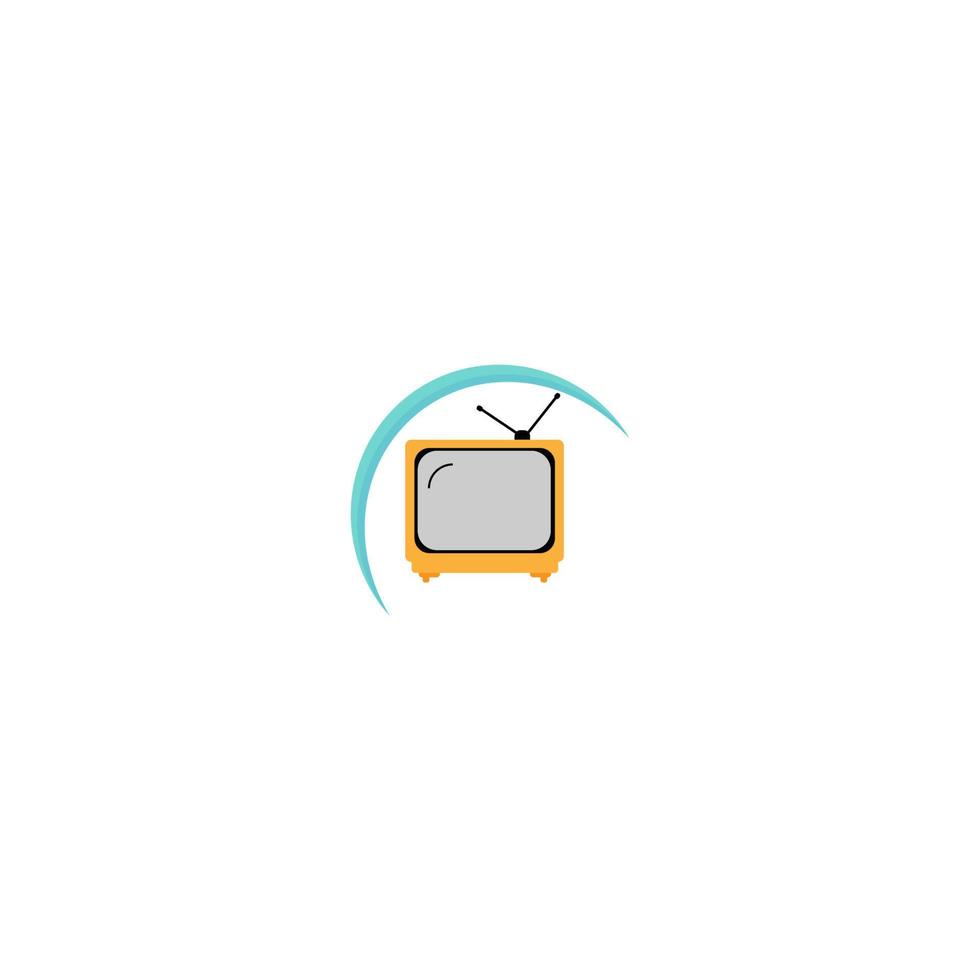 vector de ilustración de icono de televisión