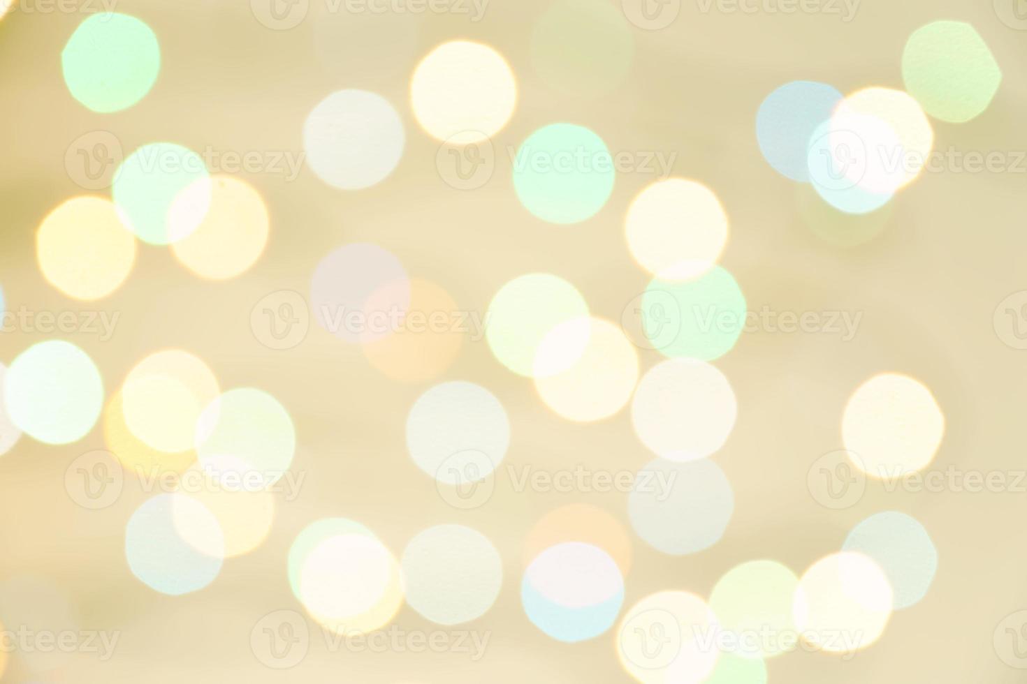 abstract blurred lights on background in pastel colors. -christmas celebration concept photo