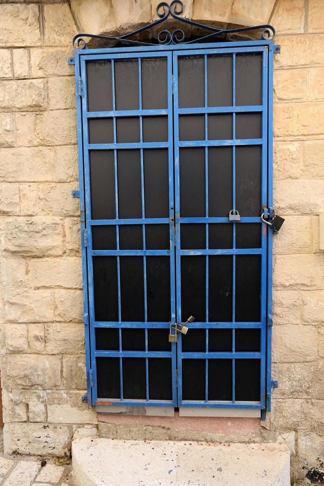 Acre Israel June 17, 2021 A door is an opening in a wall for entering and exiting a building. photo