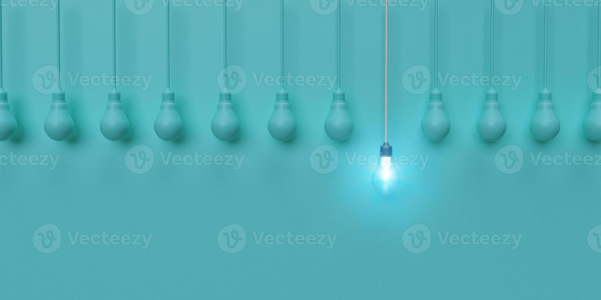 Group lightbulb lamp technology electric energy power glowing symbol business strategy vision creative idea intelligence genius smart thinking brainstorm motivation financial knowledge.3d render photo