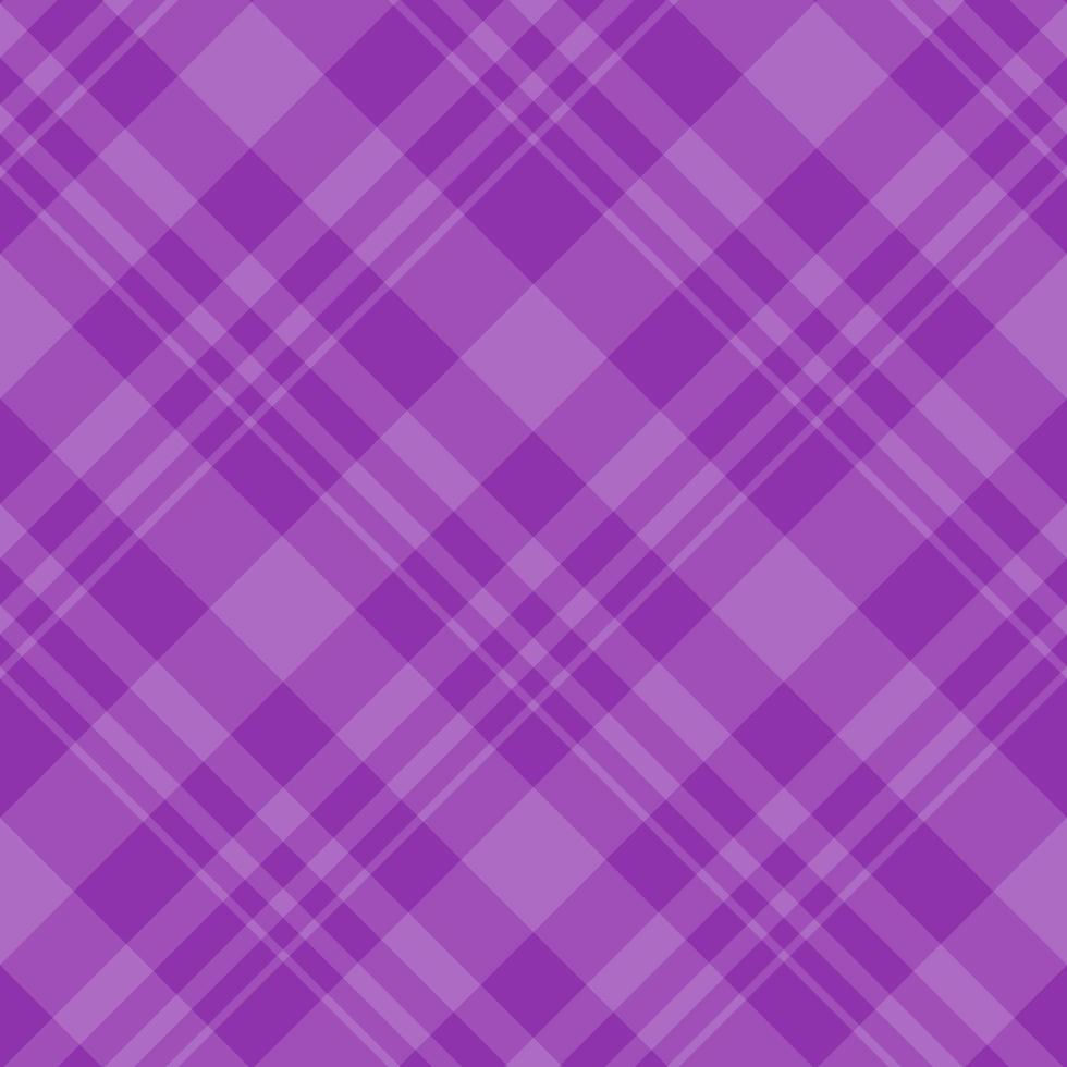 Seamless pattern in great bright purple  colors for plaid, fabric, textile, clothes, tablecloth and other things. Vector image. 2