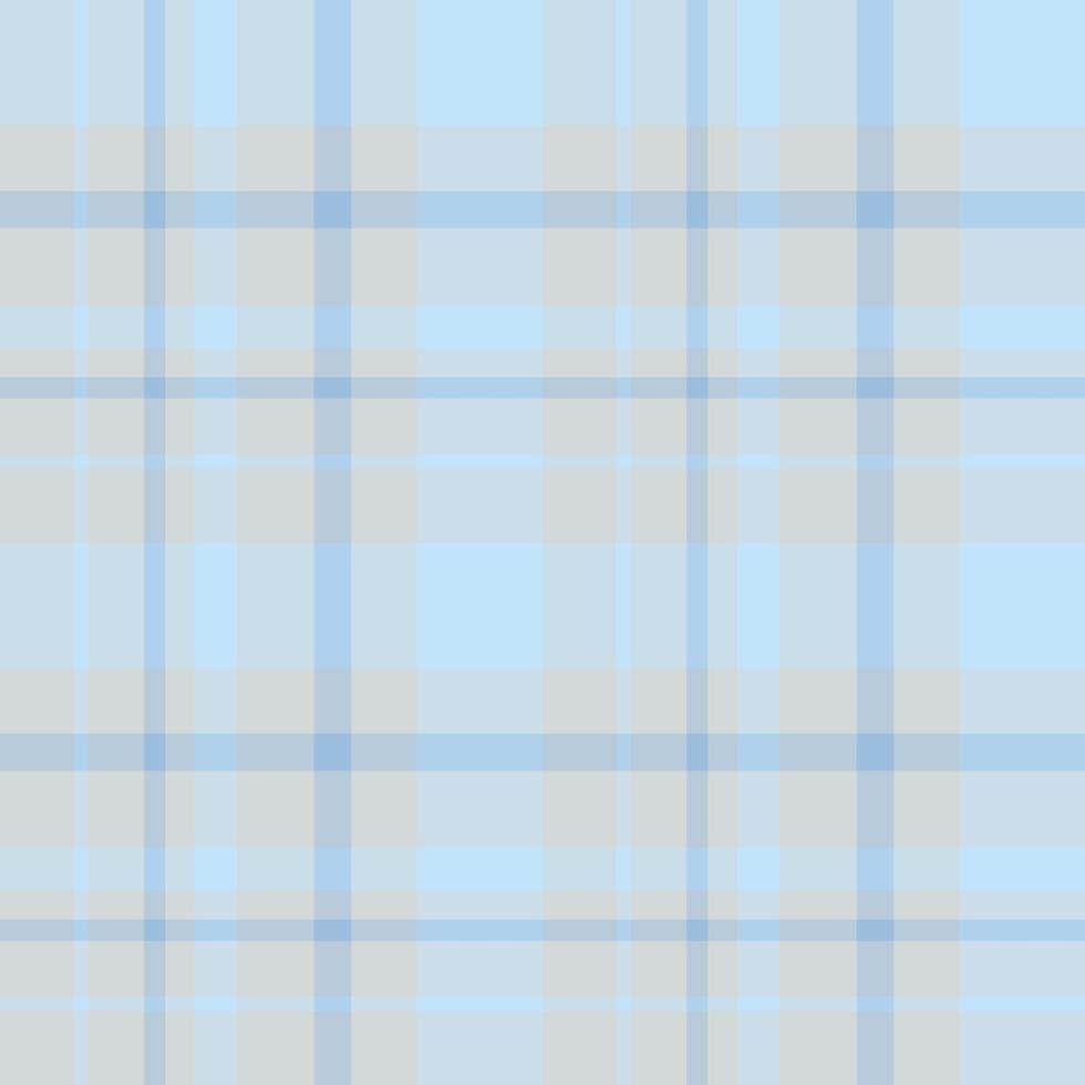 Seamless pattern in great light grey and blue  colors for plaid, fabric, textile, clothes, tablecloth and other things. Vector image.