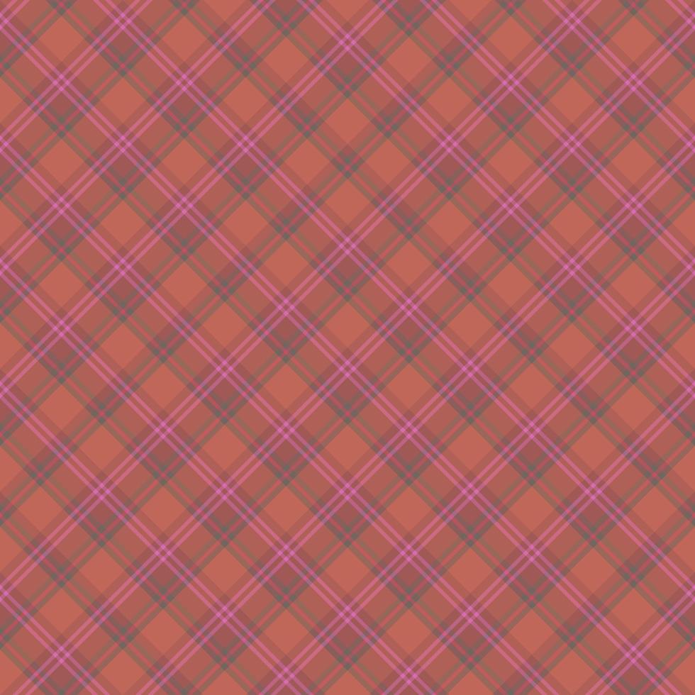 Seamless pattern in marvelous red, pink and brown colors for plaid, fabric, textile, clothes, tablecloth and other things. Vector image. 2