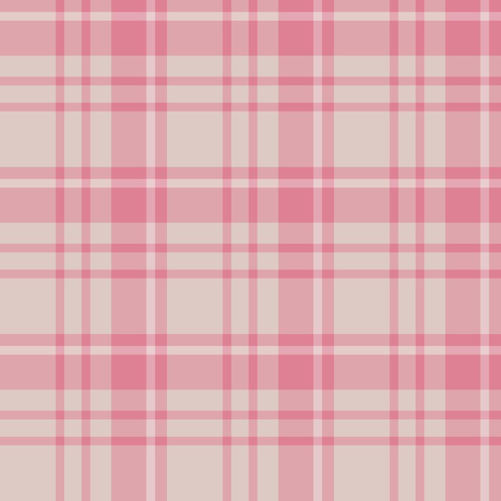 patrón impecable en suaves colores rosa claro para tela escocesa, tela, textil, ropa, mantel y otras cosas. imagen vectorial vector