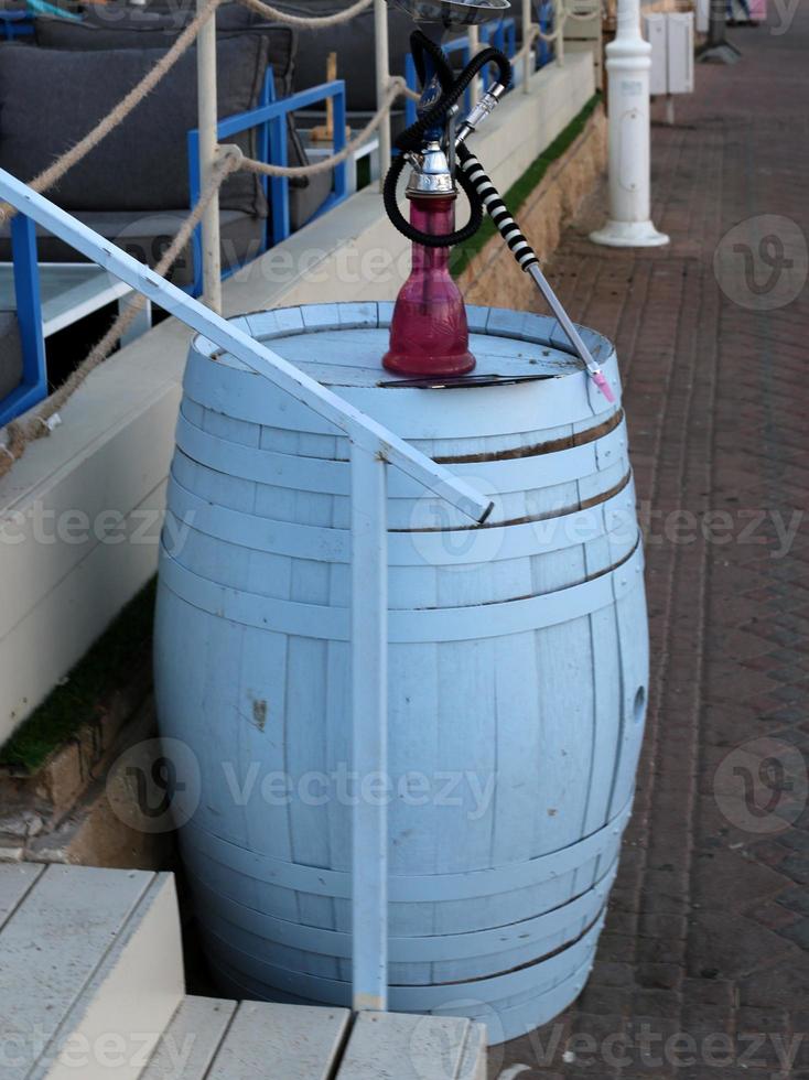 New use of an old barrel. photo