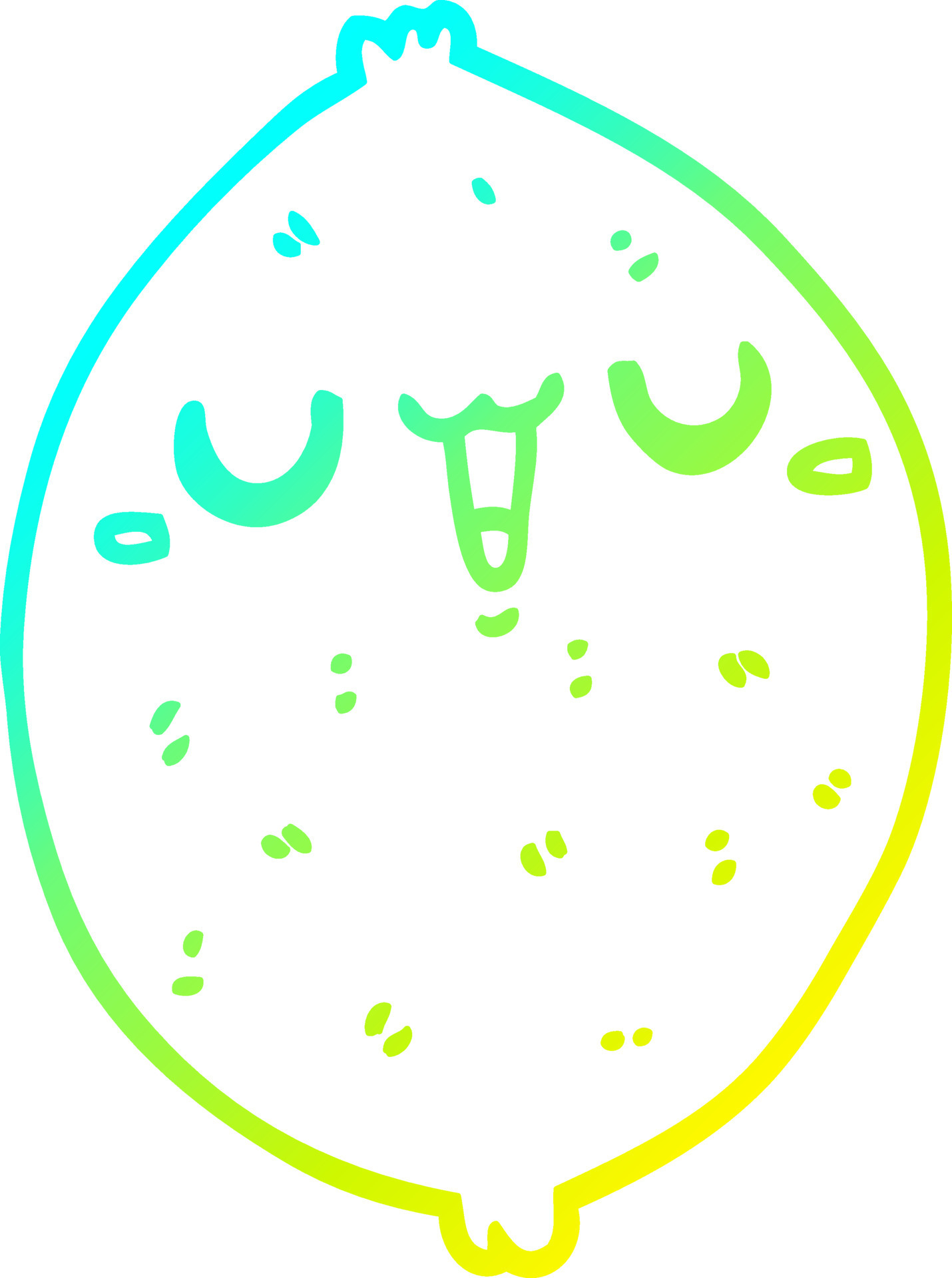 cold gradient line drawing cartoon happy lemon 10615283 Vector Art at Vecteezy cold gradient line drawing cartoon happy lemon 10615283 Vector Art at Vecteezy