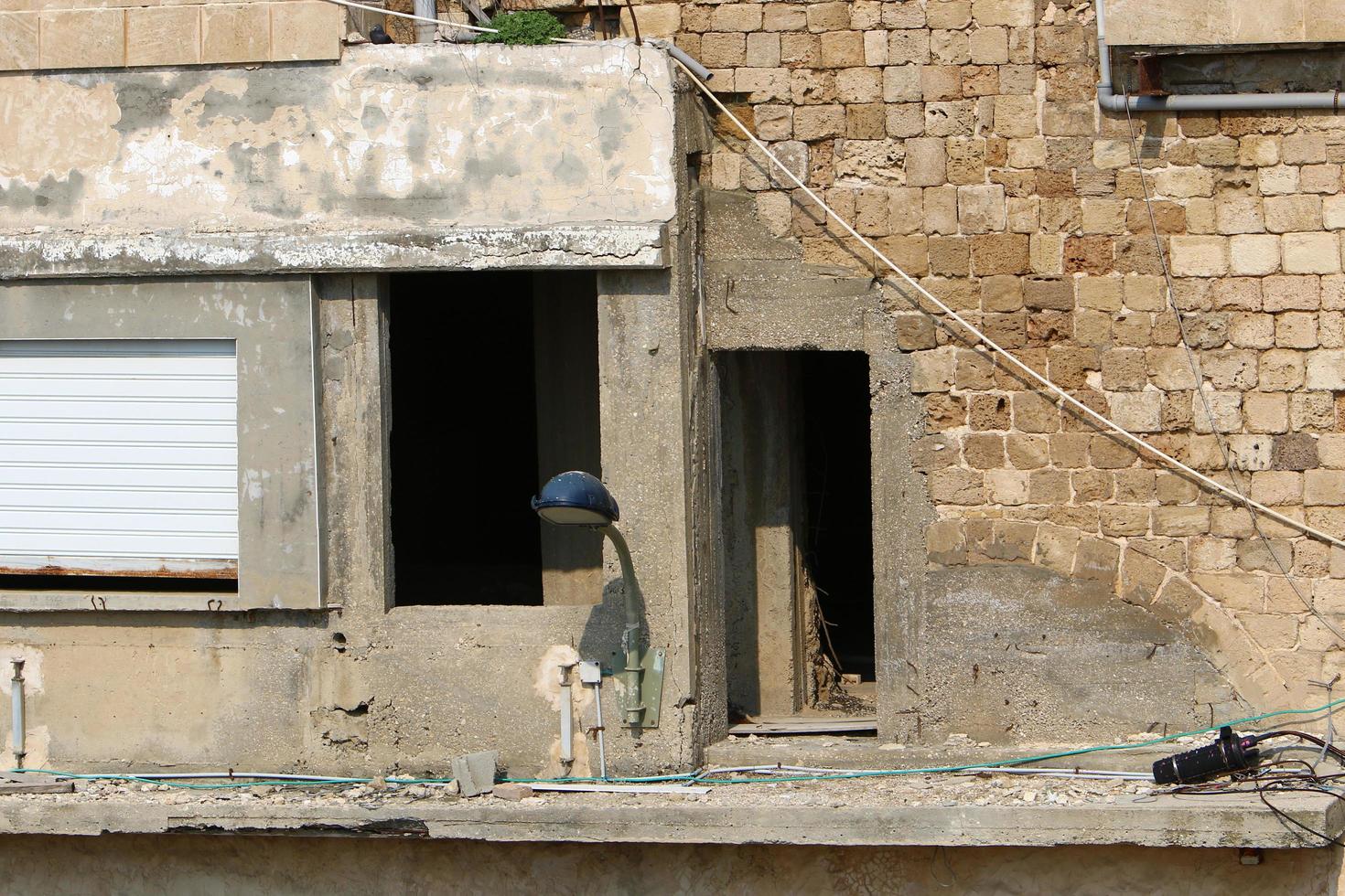 Acre Israel January 18, 2020. The ancient port city of Akko in northwestern Israel on the Mediterranean Sea. photo