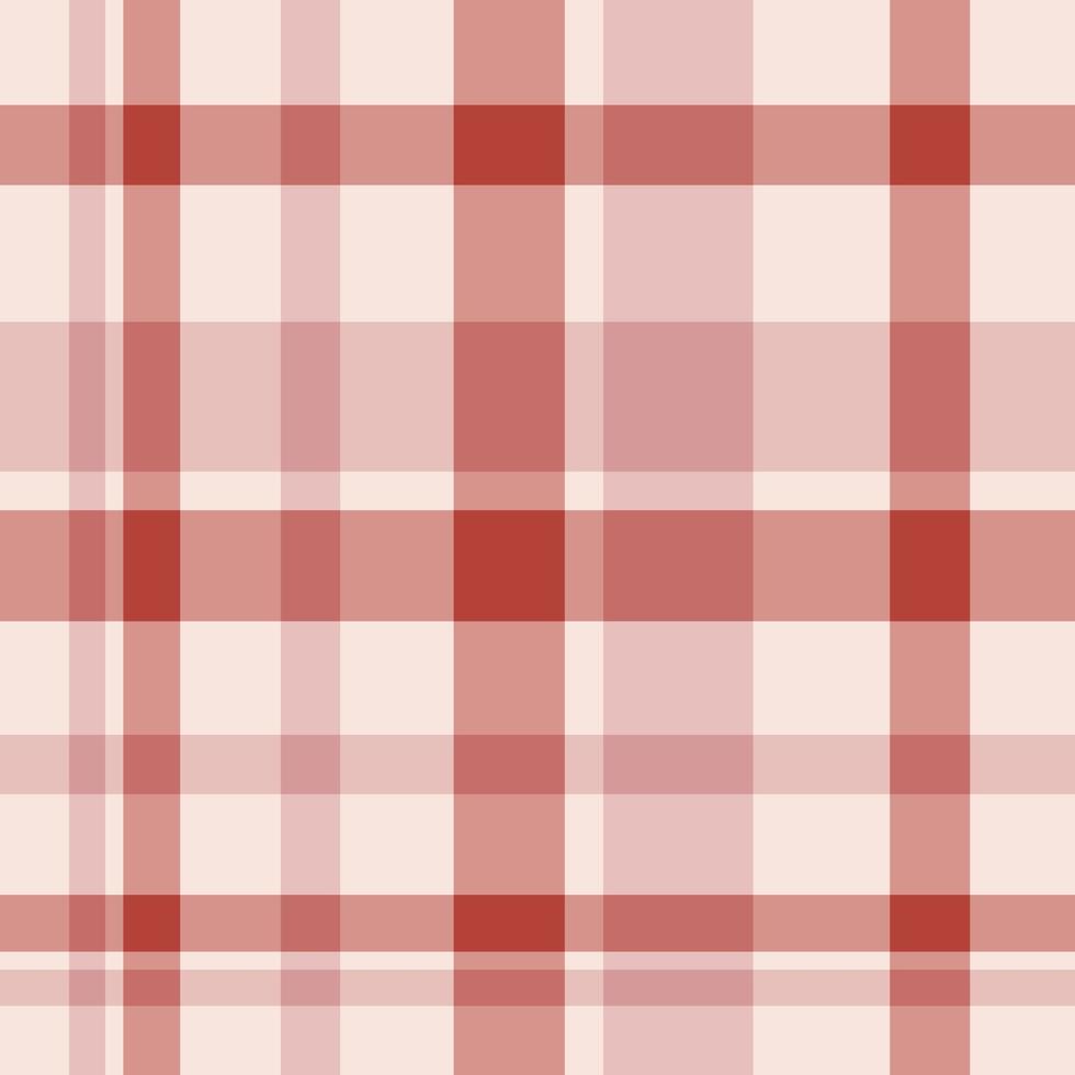 Seamless pattern in marvelous cozy pink and red colors for plaid, fabric, textile, clothes, tablecloth and other things. Vector image.