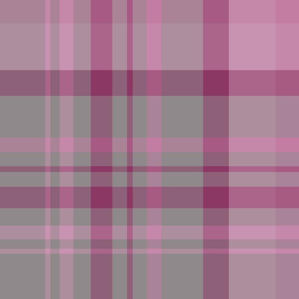 Seamless pattern in great cozy discreet pink and grey  colors for plaid, fabric, textile, clothes, tablecloth and other things. Vector image.