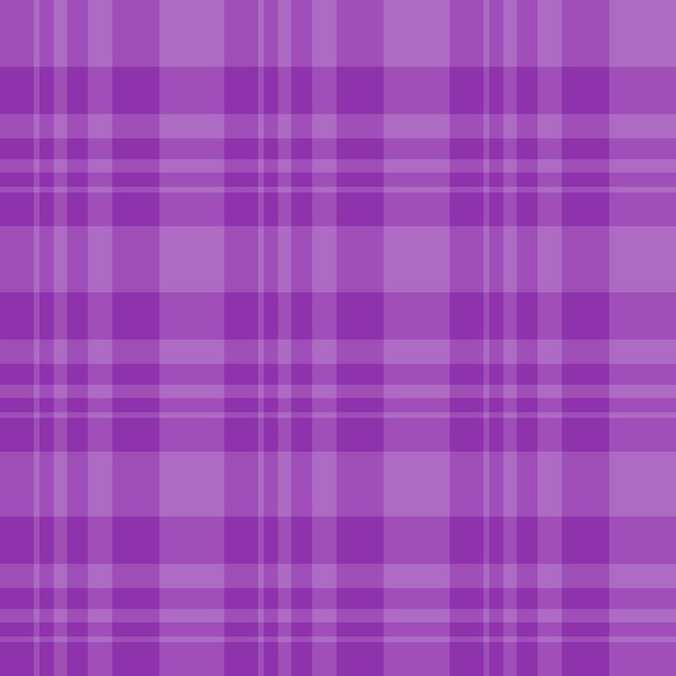 Seamless pattern in great bright purple  colors for plaid, fabric, textile, clothes, tablecloth and other things. Vector image.