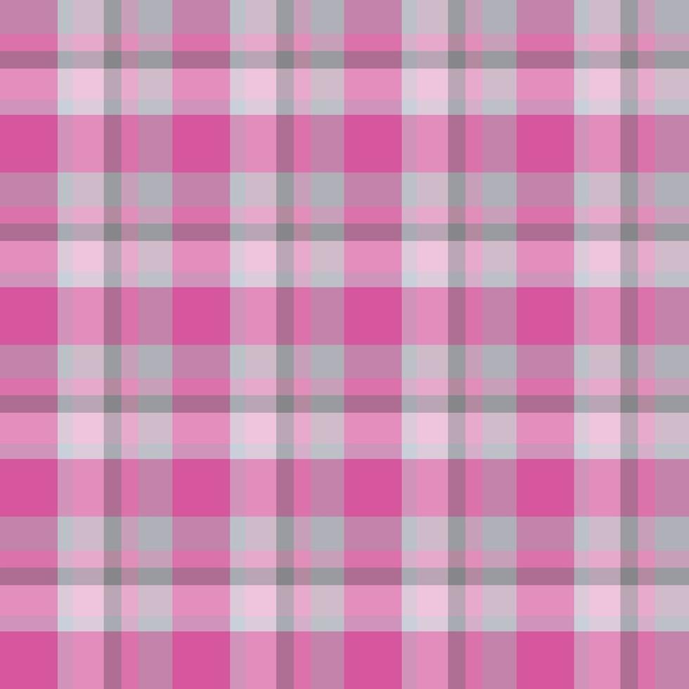 patrón impecable en maravillosos colores rosa y gris para cuadros, telas, textiles, ropa, manteles y otras cosas. imagen vectorial vector