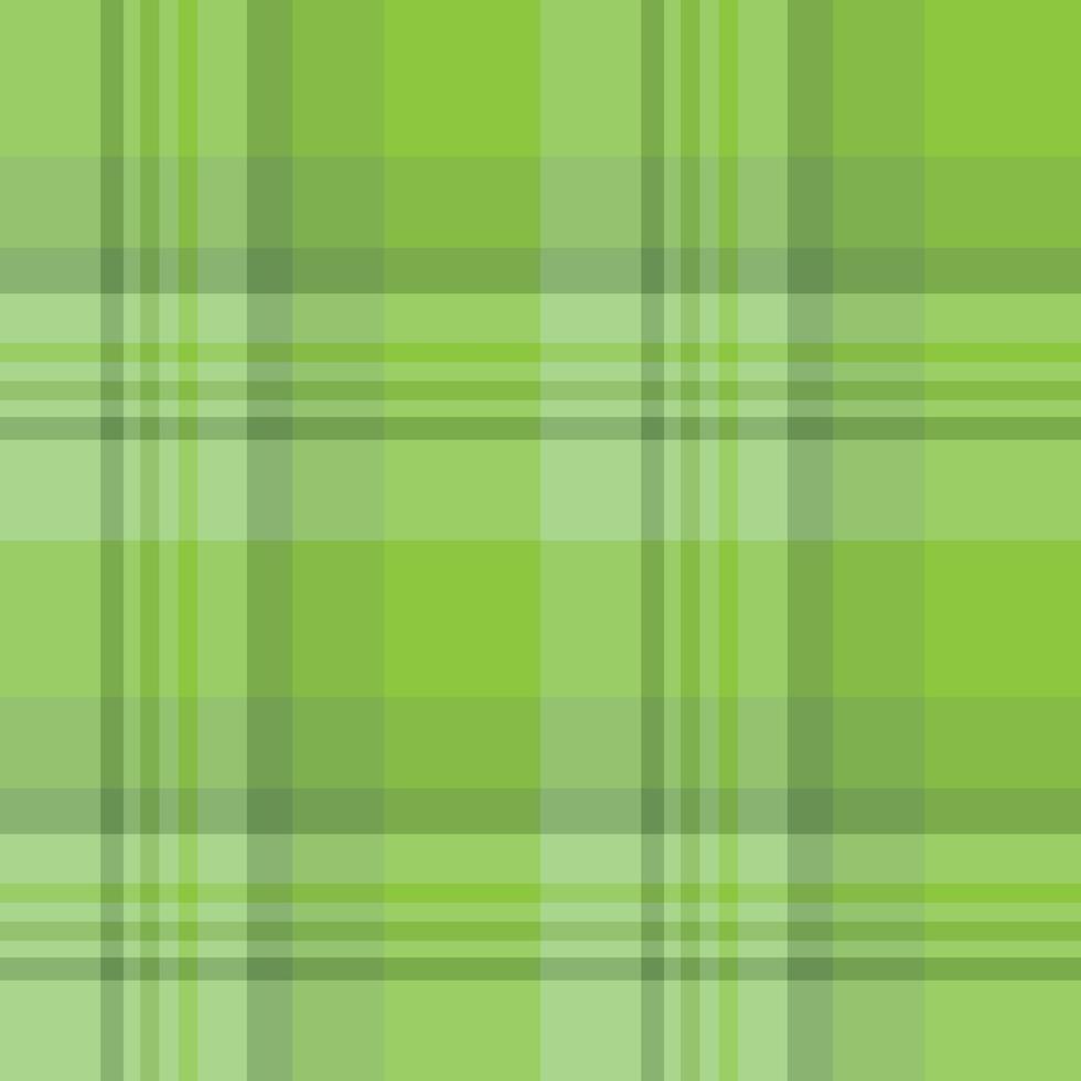 Seamless pattern in nice bright green colors for plaid, fabric, textile, clothes, tablecloth and other things. Vector image.