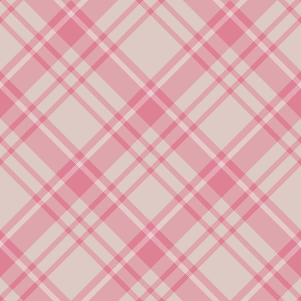 Seamless pattern in gentle light pink colors for plaid, fabric, textile, clothes, tablecloth and other things. Vector image. 2
