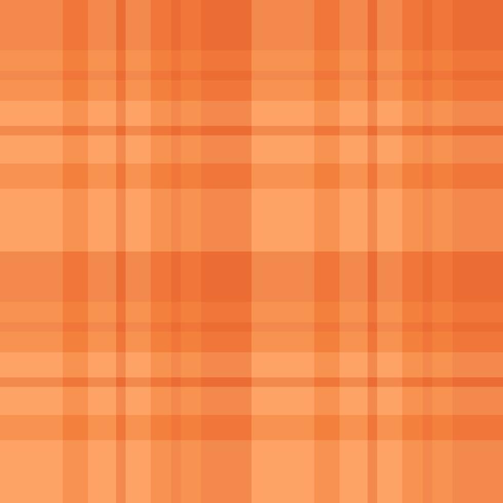 Seamless pattern in magnificent orange colors for plaid, fabric, textile, clothes, tablecloth and other things. Vector image.