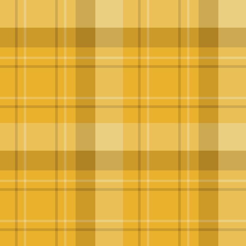 Seamless pattern in great cute yellow colors for plaid, fabric, textile, clothes, tablecloth and other things. Vector image.