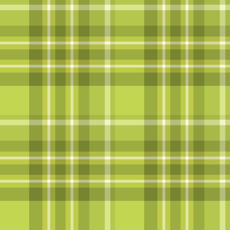 Seamless pattern in great green colors for plaid, fabric, textile, clothes, tablecloth and other things. Vector image.