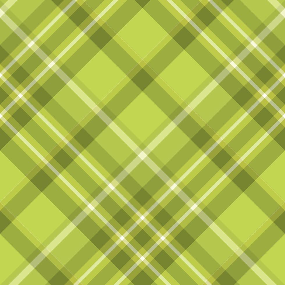 patrón impecable en grandes colores verdes para tela escocesa, tela, textil, ropa, mantel y otras cosas. imagen vectorial 2 vector