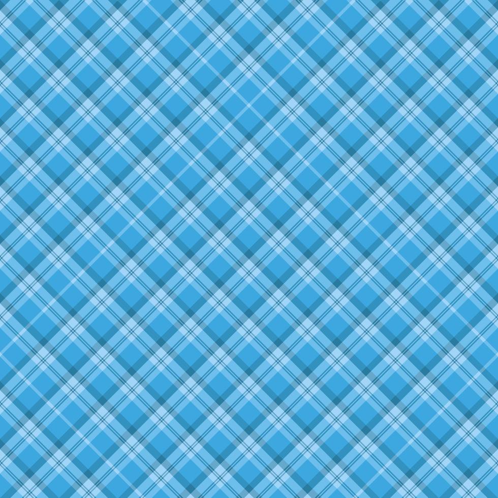 Seamless pattern in marvelous beautiful blue colors for plaid, fabric, textile, clothes, tablecloth and other things. Vector image. 2