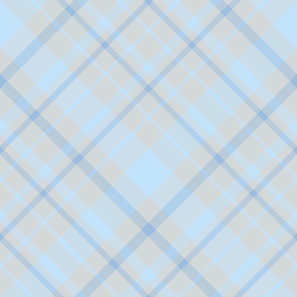 Seamless pattern in great light grey and blue  colors for plaid, fabric, textile, clothes, tablecloth and other things. Vector image. 2