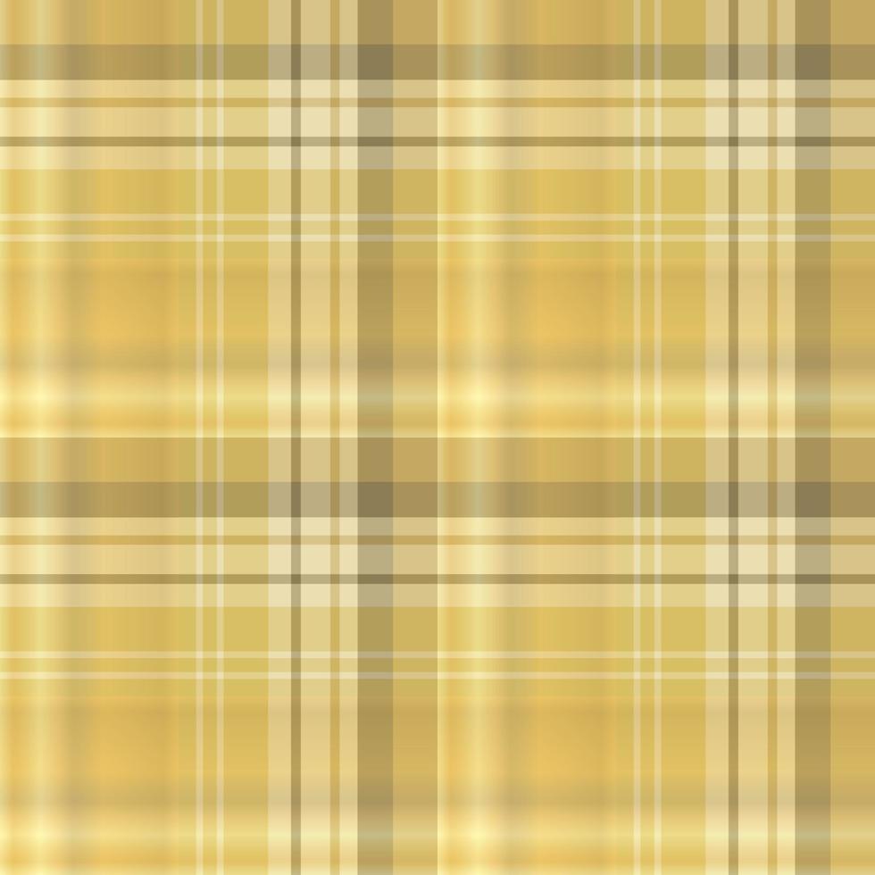 Seamless pattern in interesting autumn yellow and beige colors for plaid, fabric, textile, clothes, tablecloth and other things. Vector image.