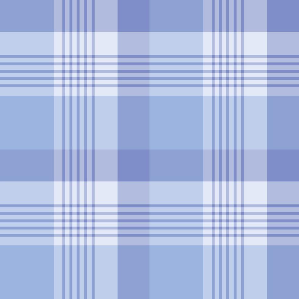 Seamless pattern in great discreet light blue colors for plaid, fabric, textile, clothes, tablecloth and other things. Vector image.