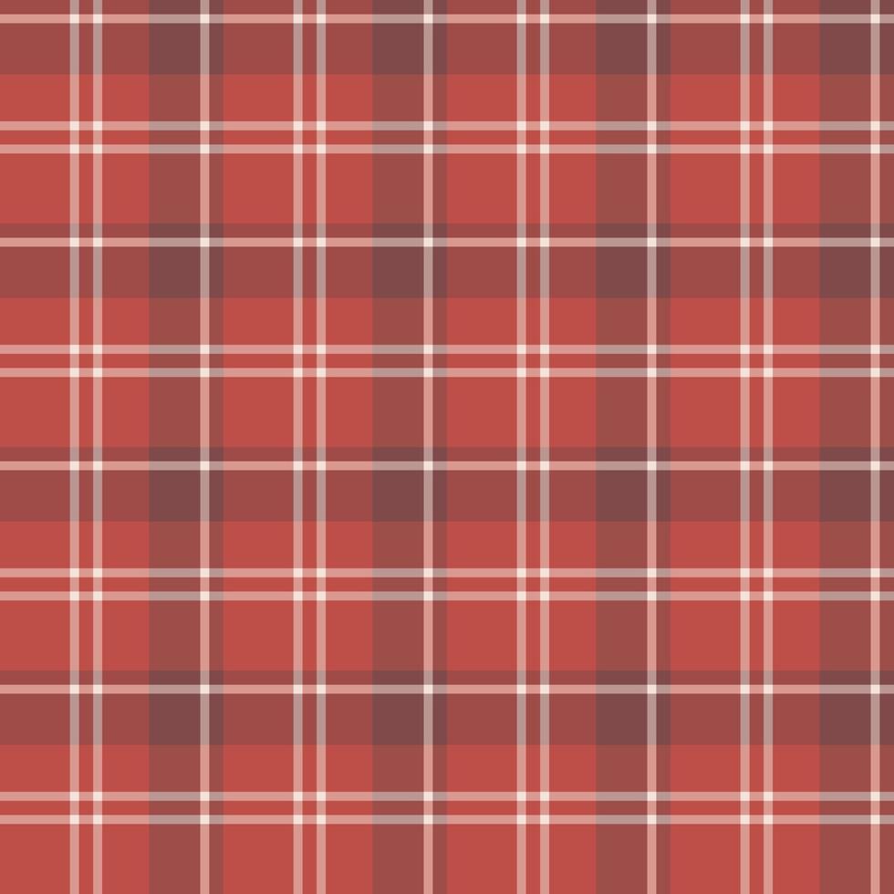 patrón impecable en finos colores rojos festivos para tela escocesa, tela, textil, ropa, mantel y otras cosas. imagen vectorial vector