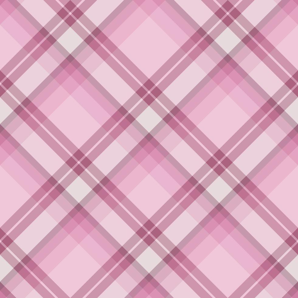 Seamless pattern in fine positive pink colors for plaid, fabric, textile, clothes, tablecloth and other things. Vector image. 2